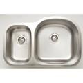 American Imaginations Kitchen Sink, Deck Mount Mount, Stainless Steel Finish AI-27616